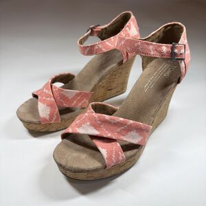 Tom’s Wedge Sandals Women’s 7.5